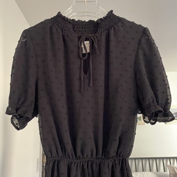 Black Monteau Short-Sleeve Dress - Picture 3 of 3